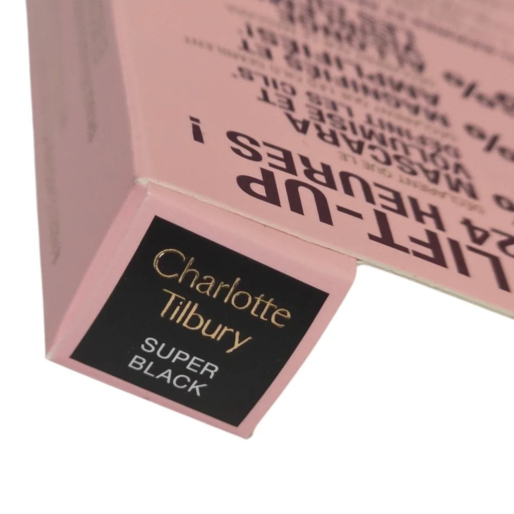 Charlotte Tilbury Pillow Talk Push Up Lashes Mascara Super Black 10ml 0.33oz New